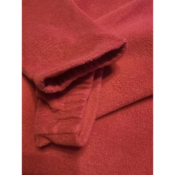 Columbia Omni Heat 1/4 Zip Red Pullover Thermal Fleece Jacket Mens Large - Picture 12 of 13